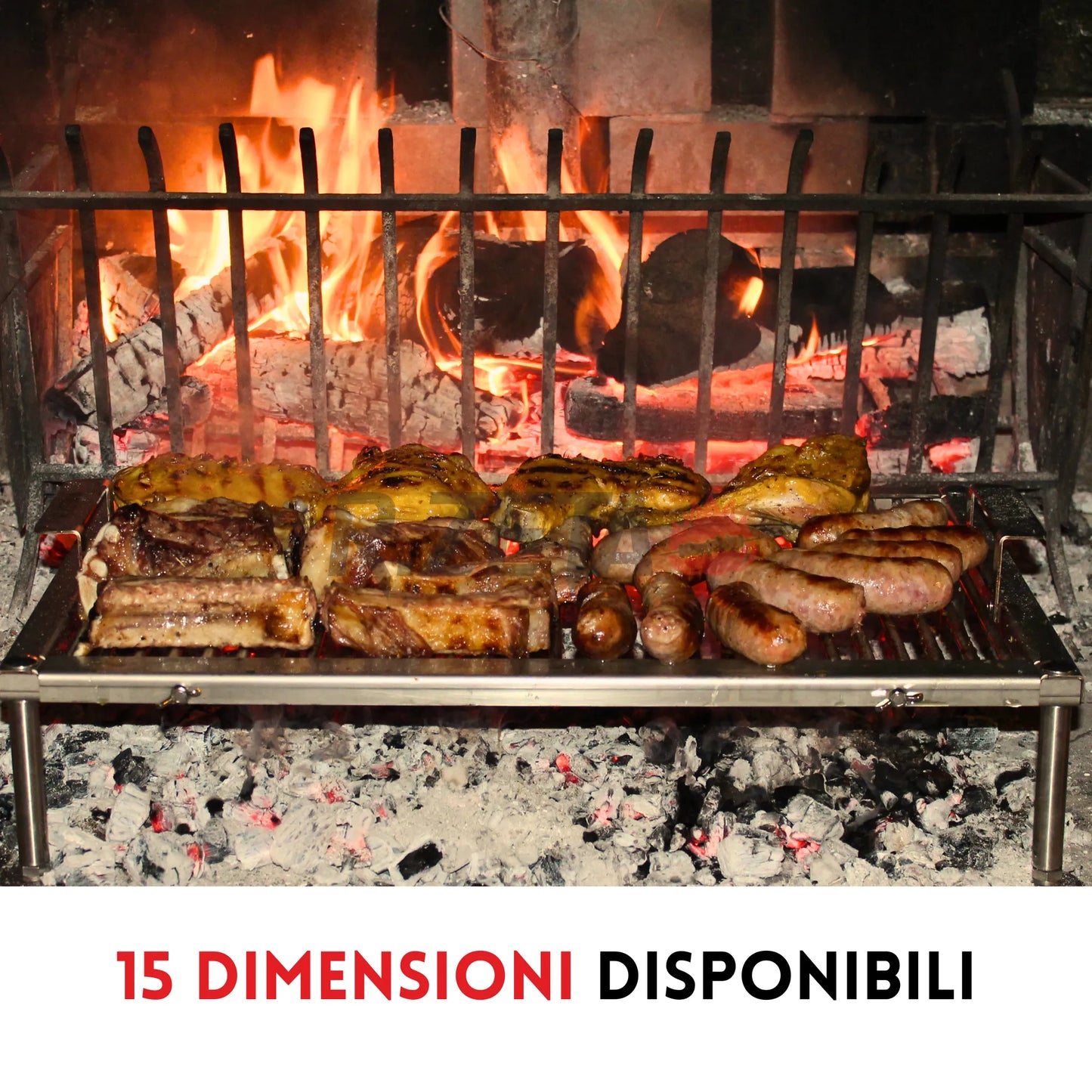 Griglia Inox Smontabile | K2