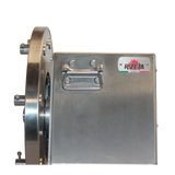 Cassone motoriduttore girarrosto professionale RZeta — MotoVario 180W, maniglia inox, interruttore