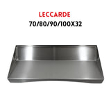 Leccarde golosa inox 304 in versioni 70, 80, 90 e 100x32 cm per girarrosto RZeta