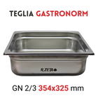 Teglia Gastronorm 2/3 - RZeta 
