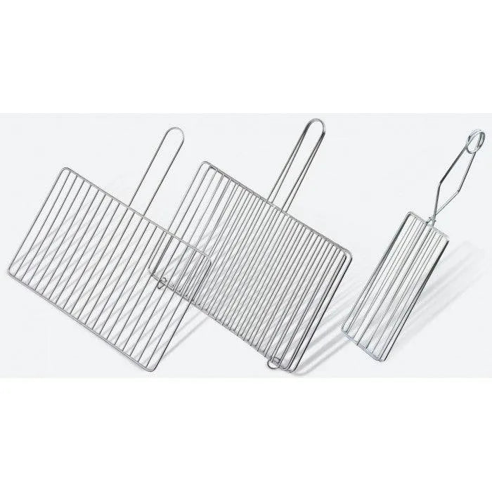 Tostiera Sirman 6Q 3 pinze 2400W — vista frontale con resistenze al quarzo e timer