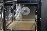 Sistema di ventilazione brevettato interno forno a legna Clementi — distribuzione calore uniforme